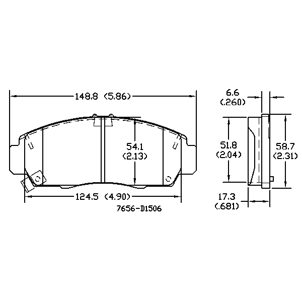 AGG Brake Pads Set DB1393