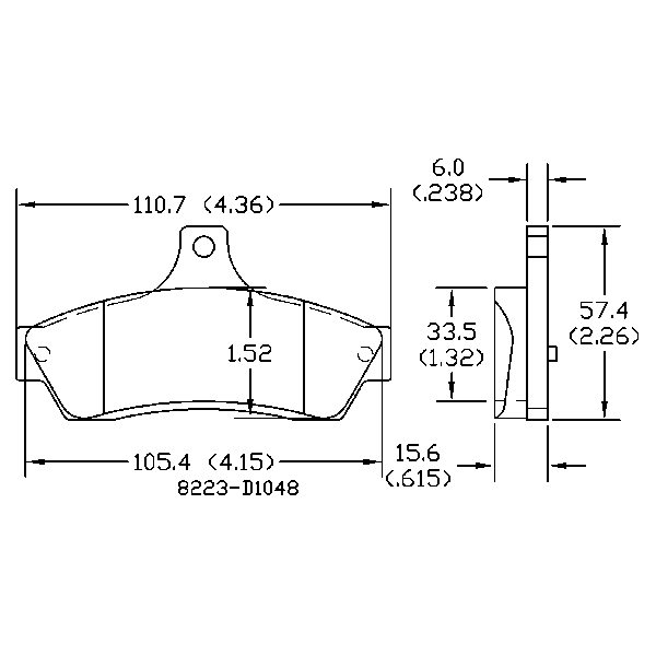 AGG Brake Pads Set DB1332