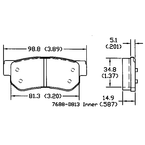 
                  
                    AGG Brake Pads Set DB1451 Rear
                  
                